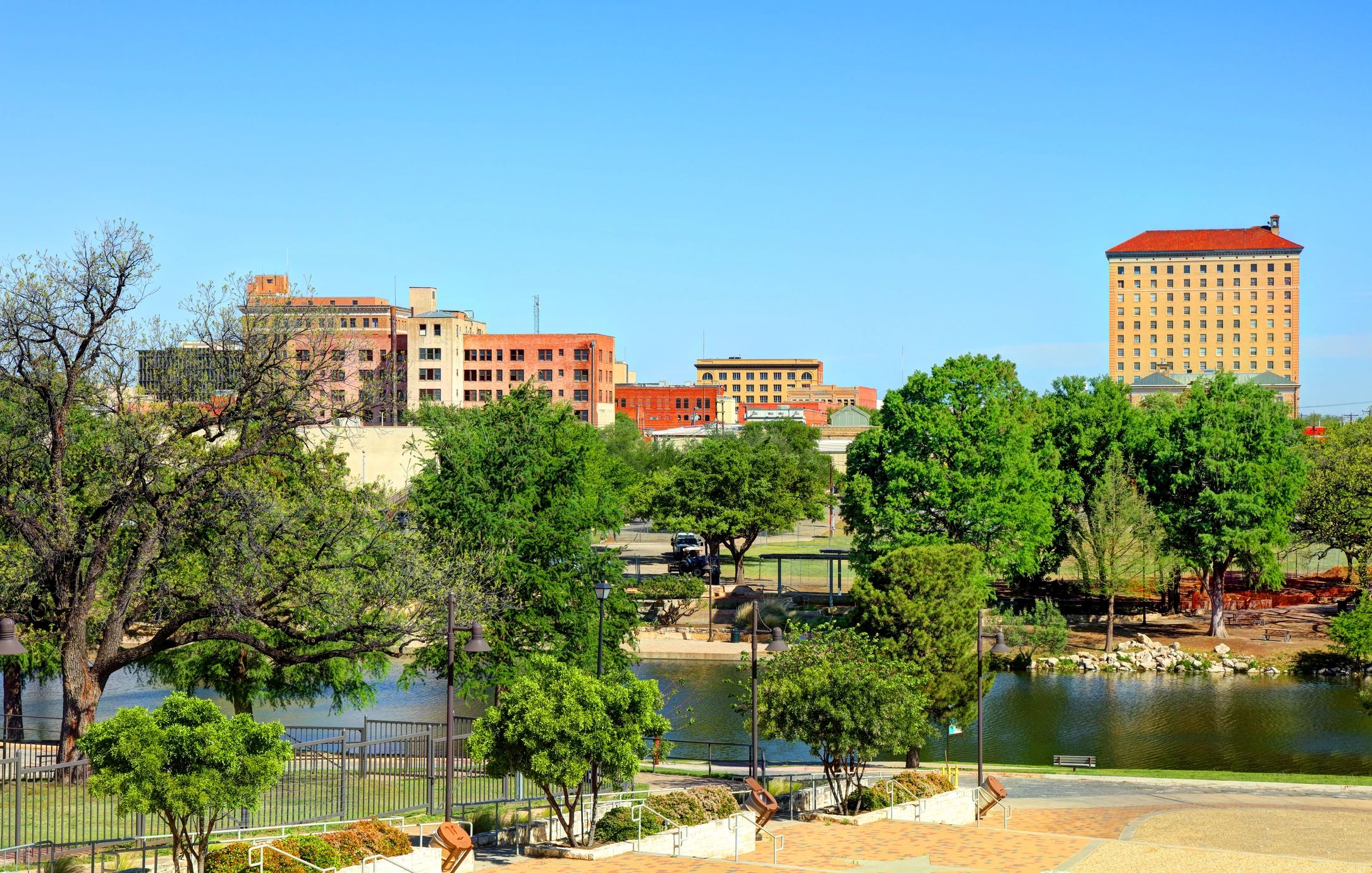 San Angelo city skyline Texas