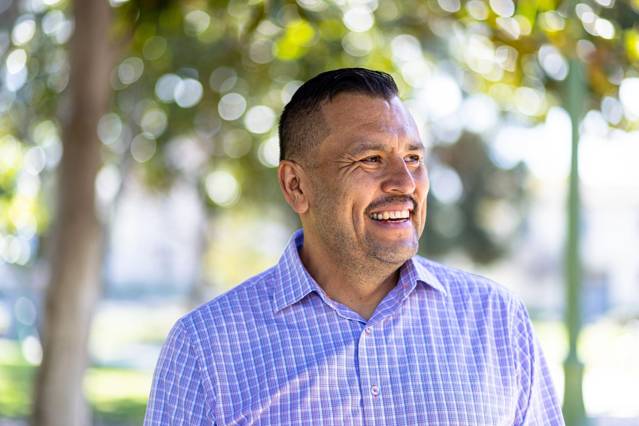 Satisfied business client testimonial portrait