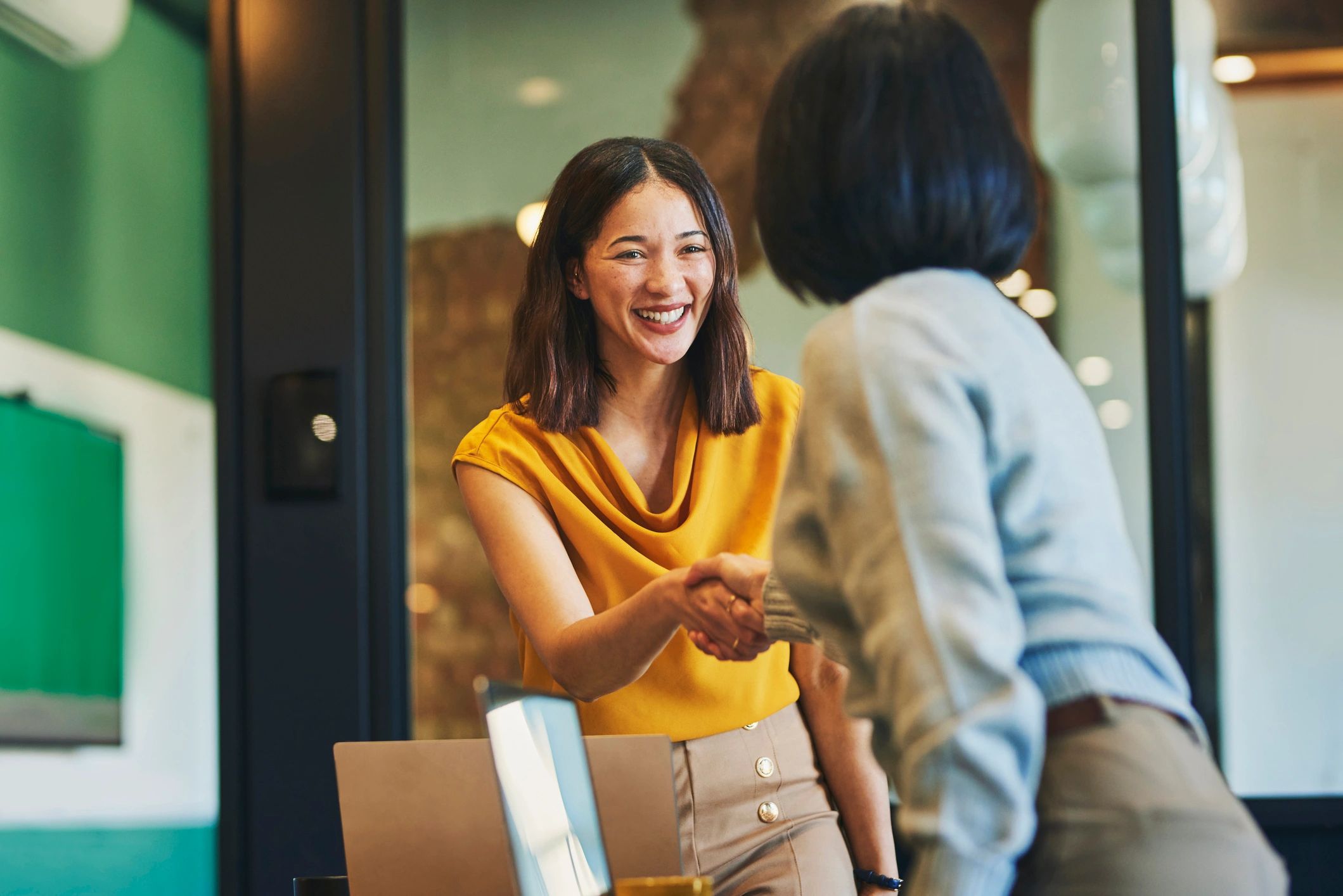 business handshake