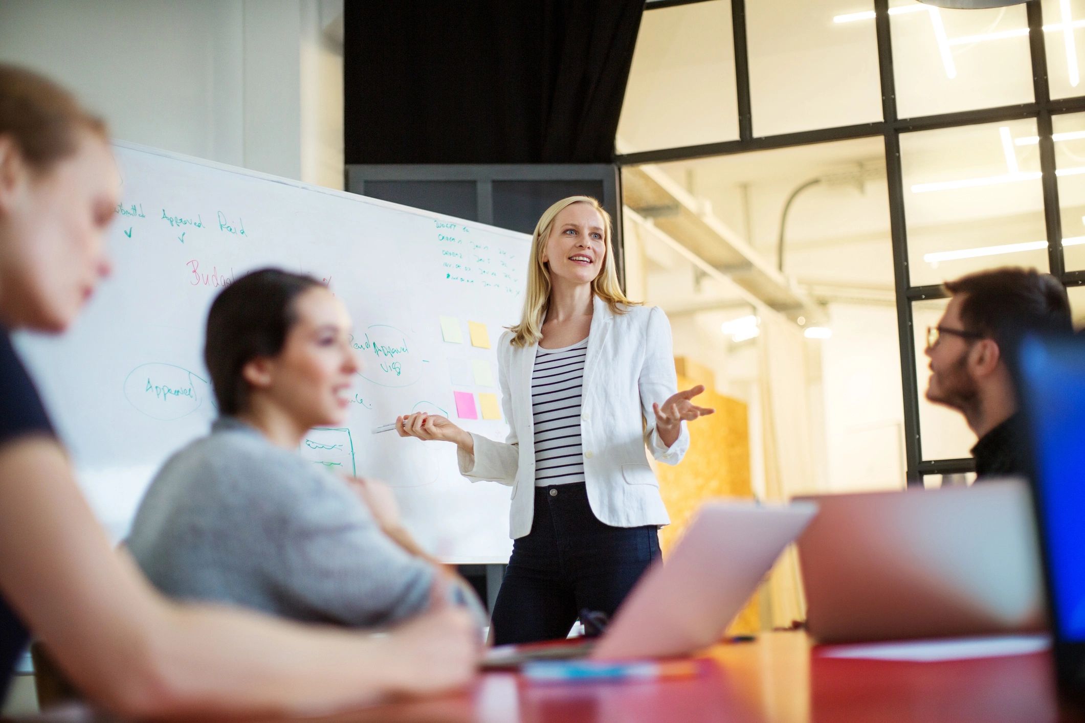 business meeting valuation consultation