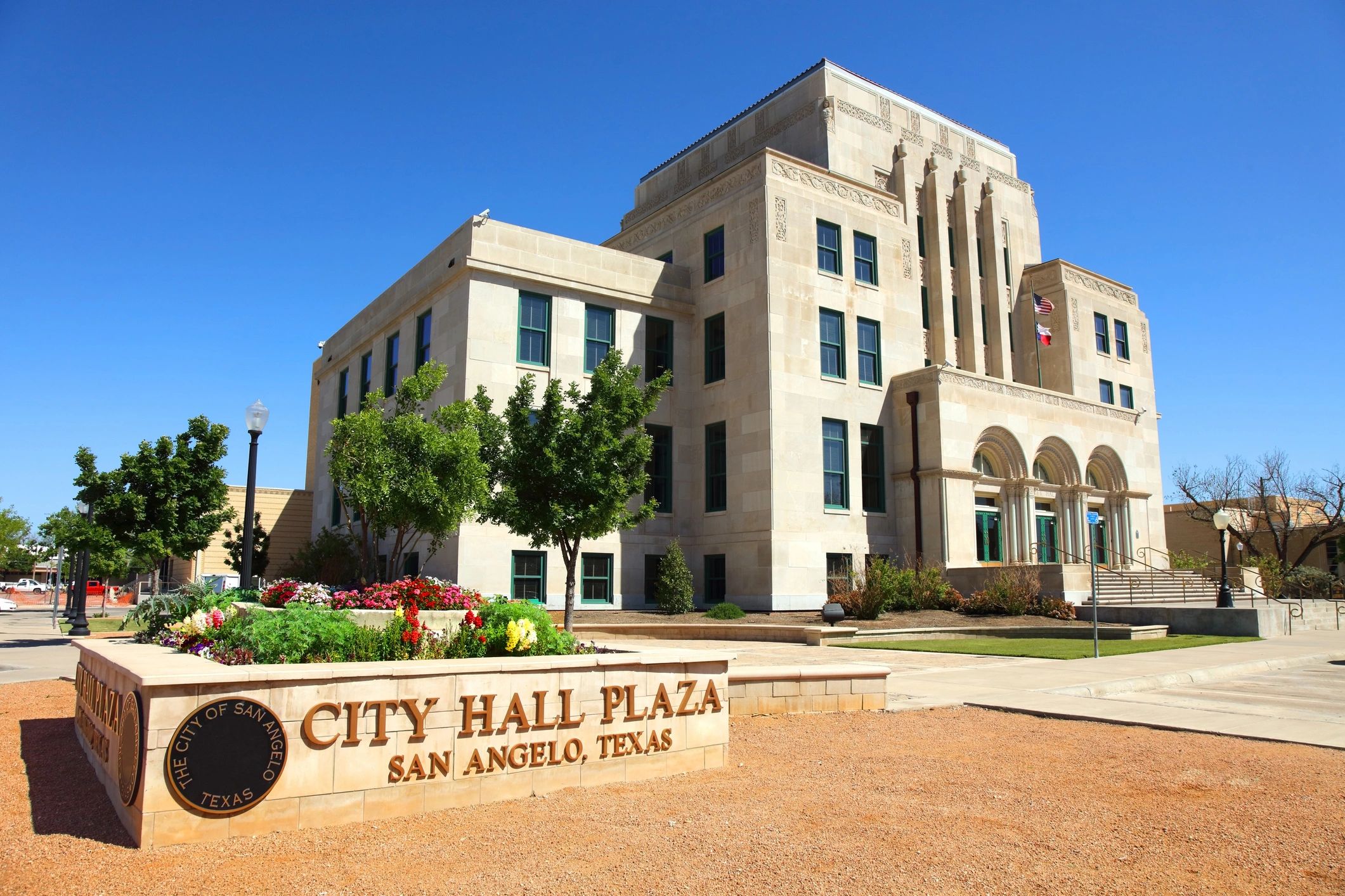 San Angelo business building exterior